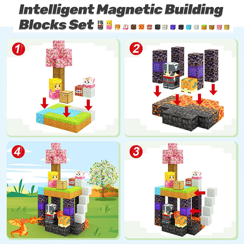 Build Mine Magnet World