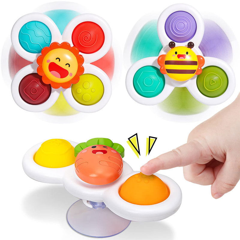 Suction Cup Spinner Toys Sun